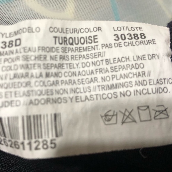 Silhouette Collections Ladies 1 Pc Swimsuit 18 D Womenโs Bathing suit Floral - Picture 9 of 10